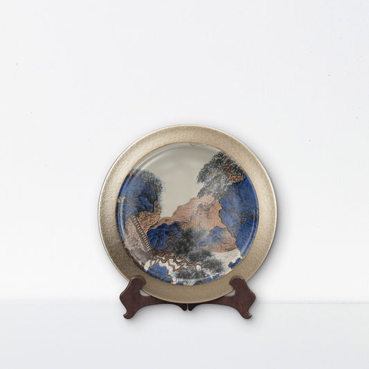 Noritake China Gold Rim Vintage Dinnerware Plates 3-Piece Set