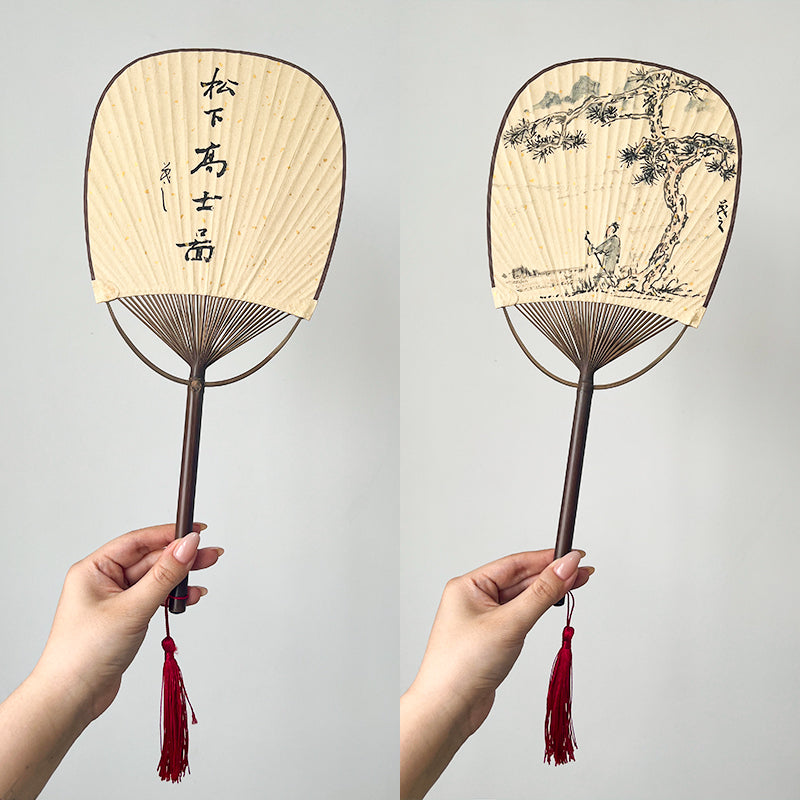 Chinese Dance Paper Hand Fans For Stage Performances On Sale