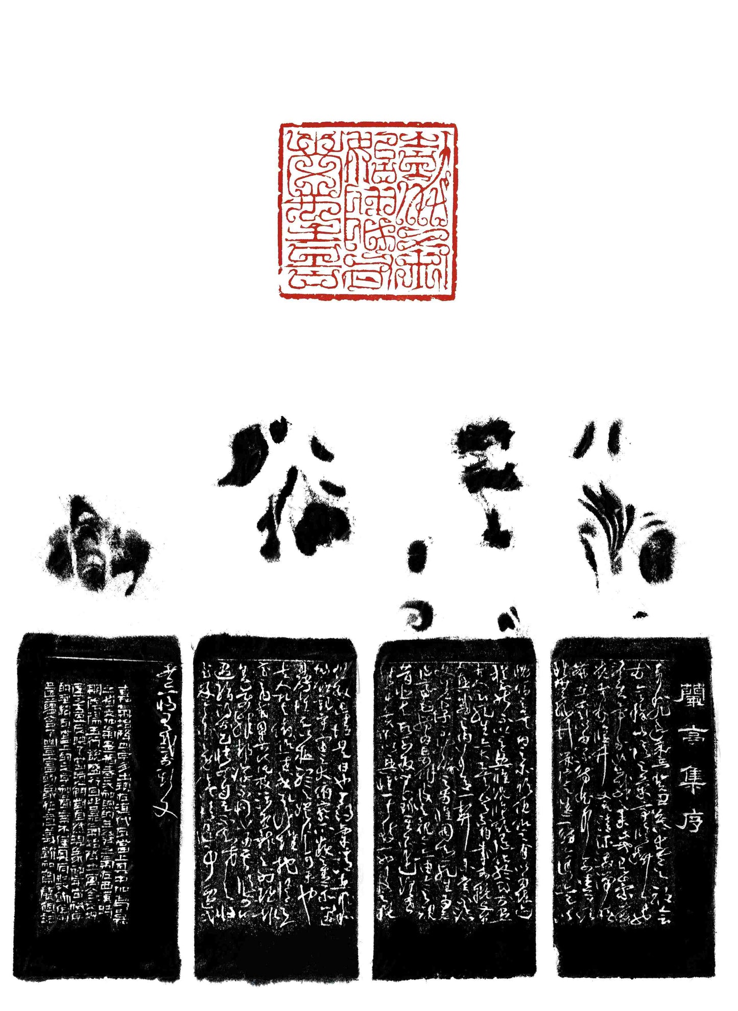 Chinese Limited Sale of Lucky Stone Beast Self-Ink Seal Stamps