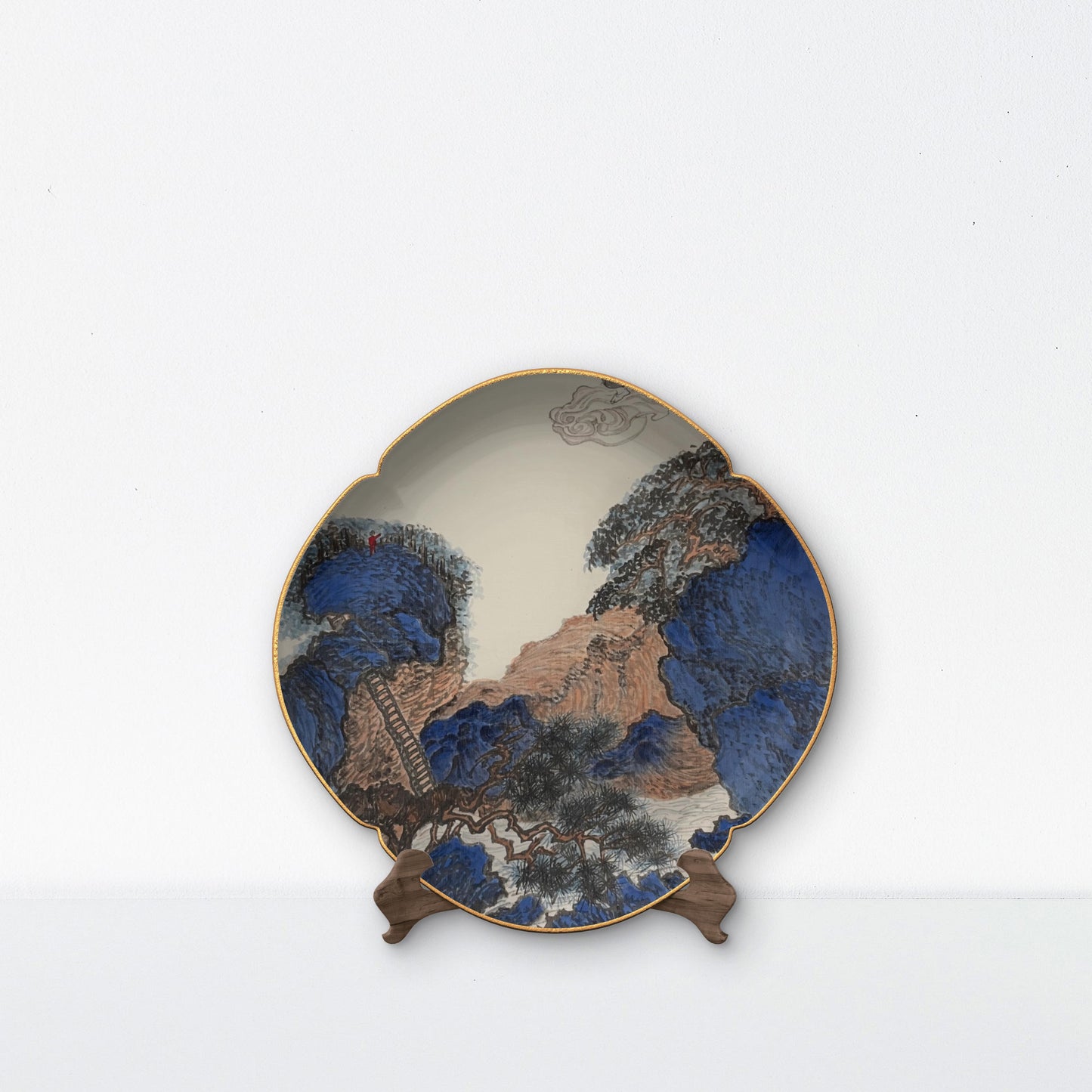 Crafted of stoneware. Microwave and dishwasher safe.