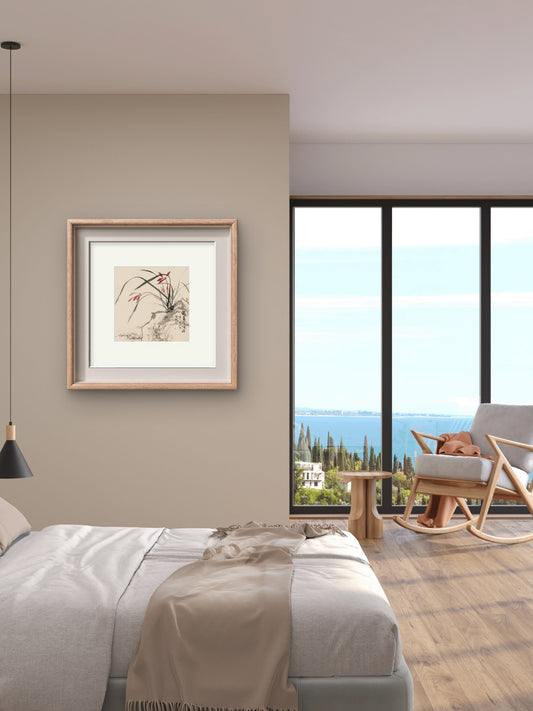 Serene Orchid - 12.99 x 12.6" - Sigurai