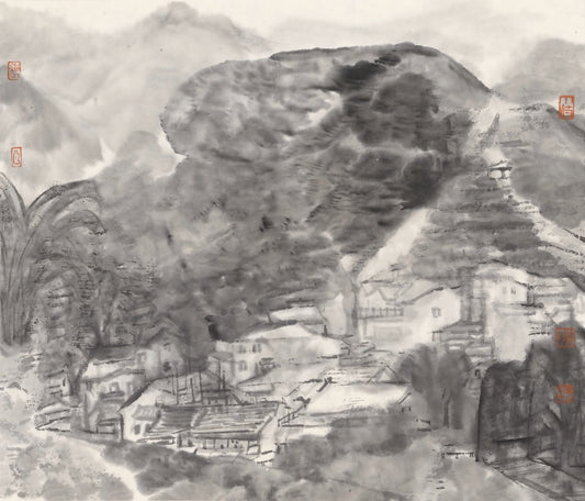 Chen Xiaoming - Longjing Village(2024) | 16.34 x 18.9"