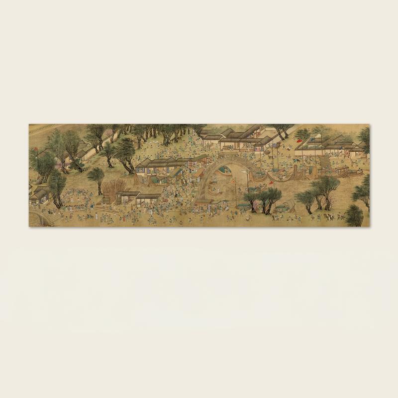 Zhang Zeduan(B.1085) - Along the River During the Qingming Festival（1440 PCS）