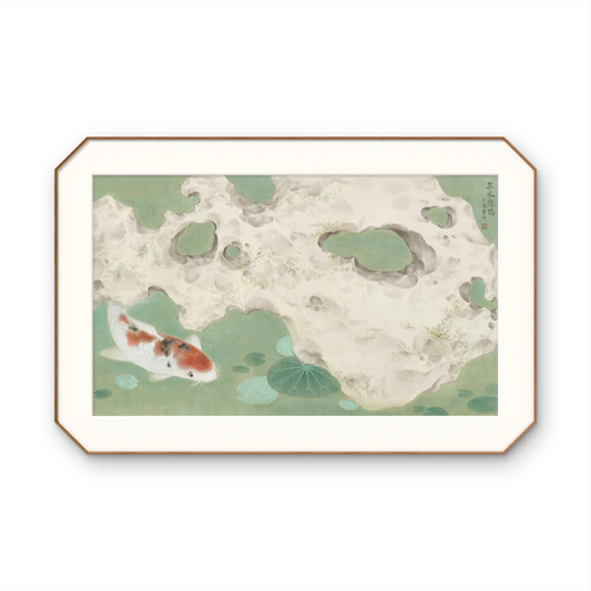 Colourful fish are an attractive subject for artwork