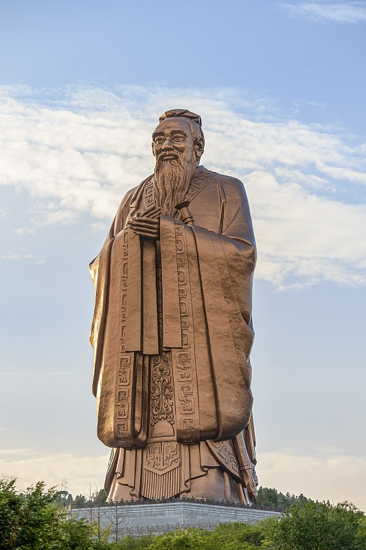 Image of Confucius, the founder of Confucianism