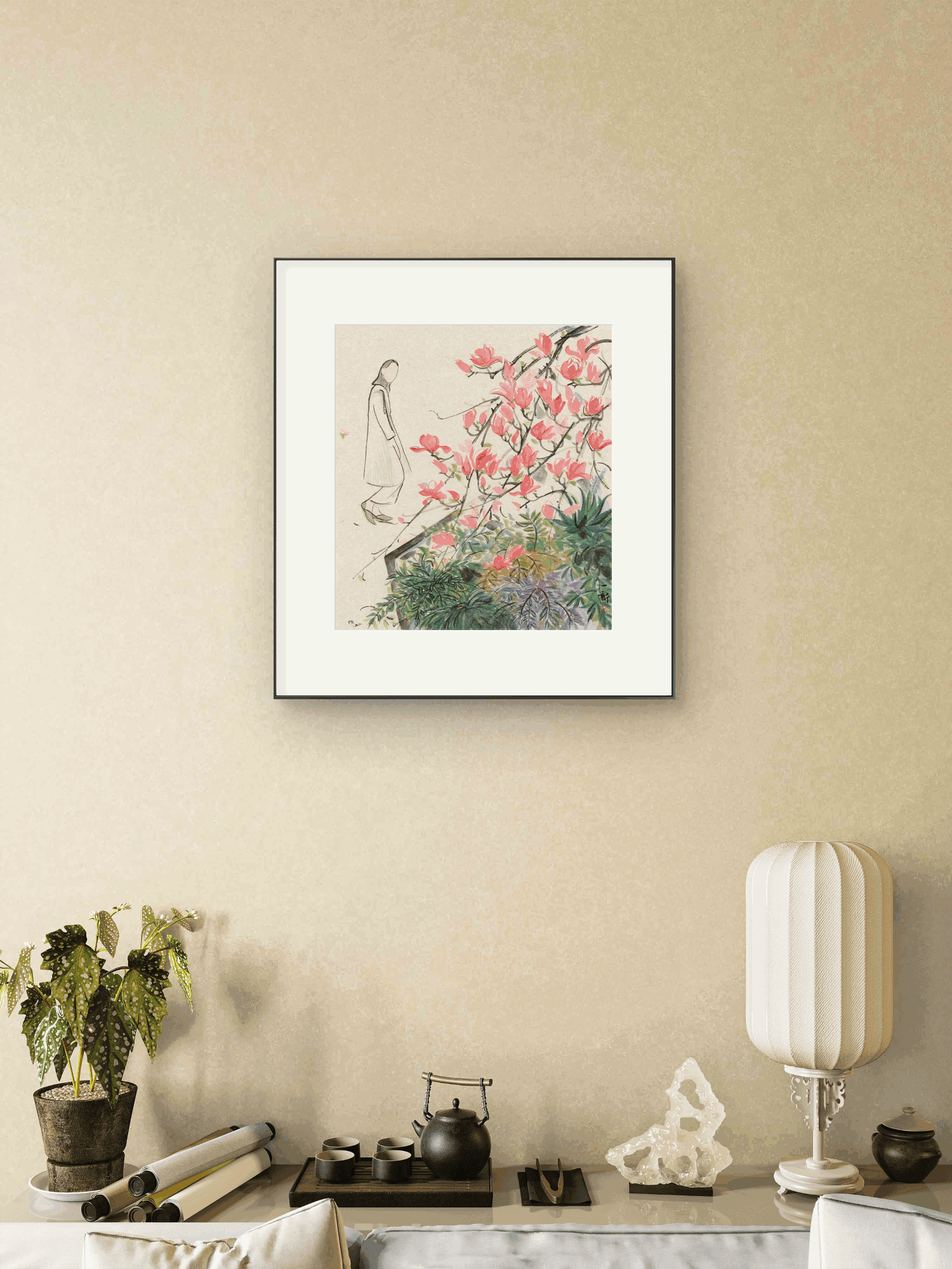 Landscape Canvas Wall Art, Sky Cloud Artwork for Walls, Horizontal Nature Scenery Painting Prints for Living Room, Bedroom, Home Office Wall Decor 