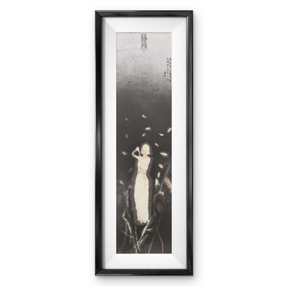 modernist vertical black Figure female Paintings