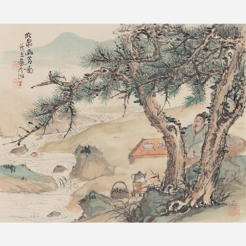 Tranquil Elegance - 10.24 x 9.06" - Sigurai