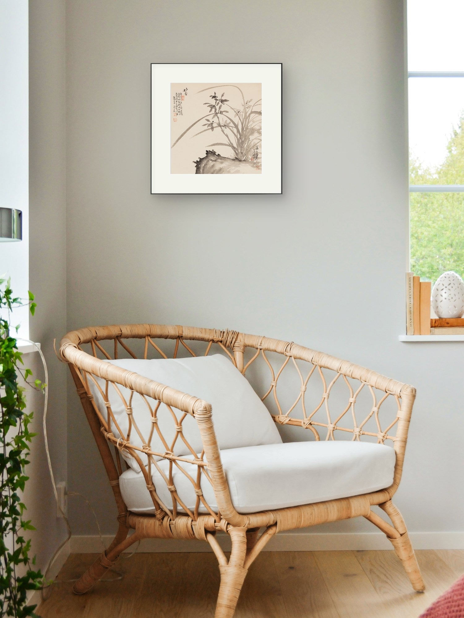 The art of eternally blooming black orchids