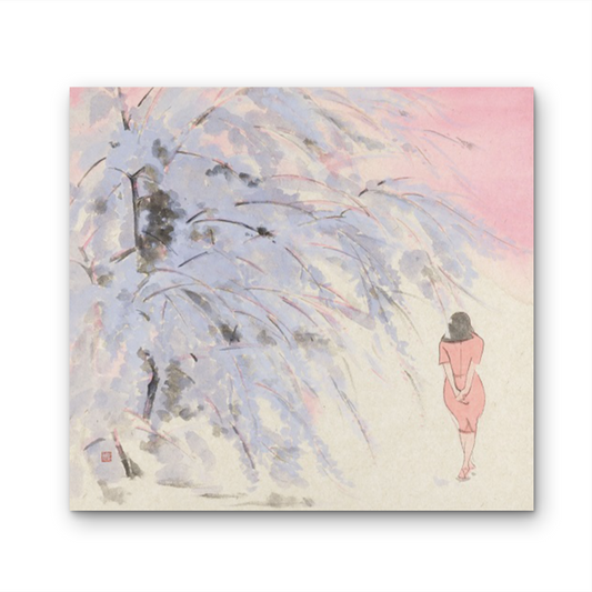 Spring Story Impressionist Landscape Decorative Painting Corridor Hospital Film and Television Shooting