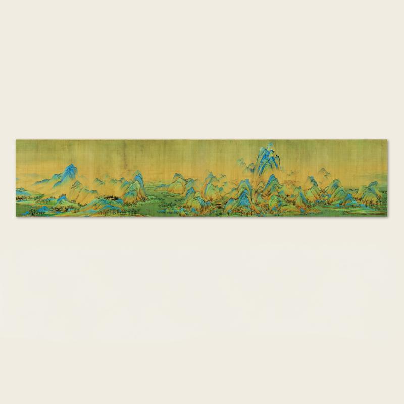 Wang Ximeng - A Thousand Miles of Rivers and Mountains（2000 PCS）