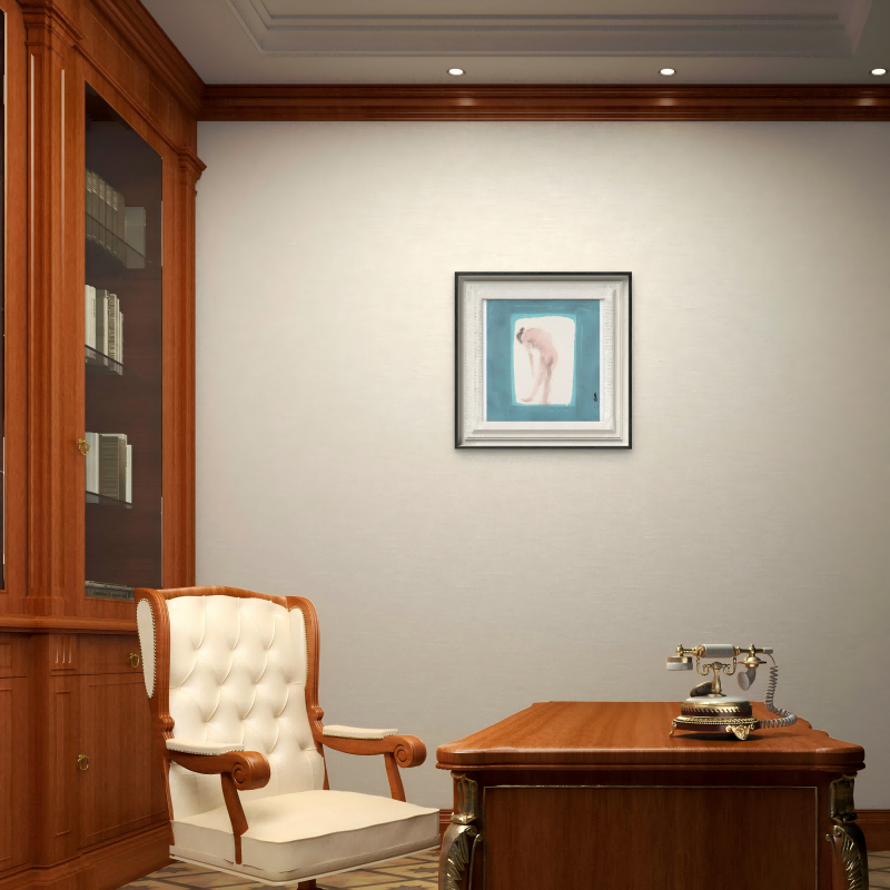 Renaissance Female Nude Portrait Print Art for Wall