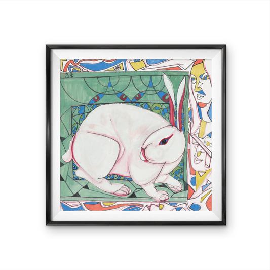 Sigurai sells modern home white rabbit decorative paintings